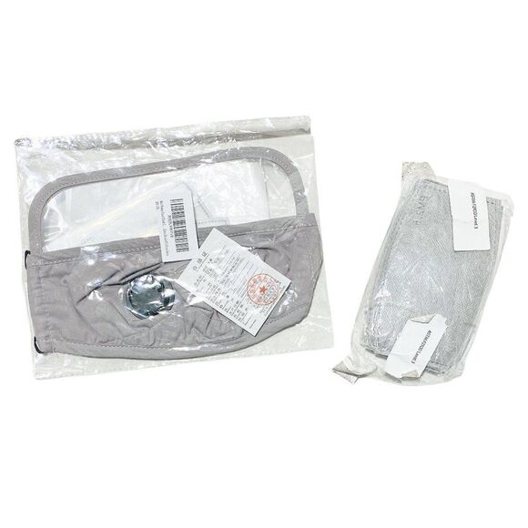 NEW LIVING ROYAL Grey Carbon Filter Face Mask Unisex - Picture 2 of 3